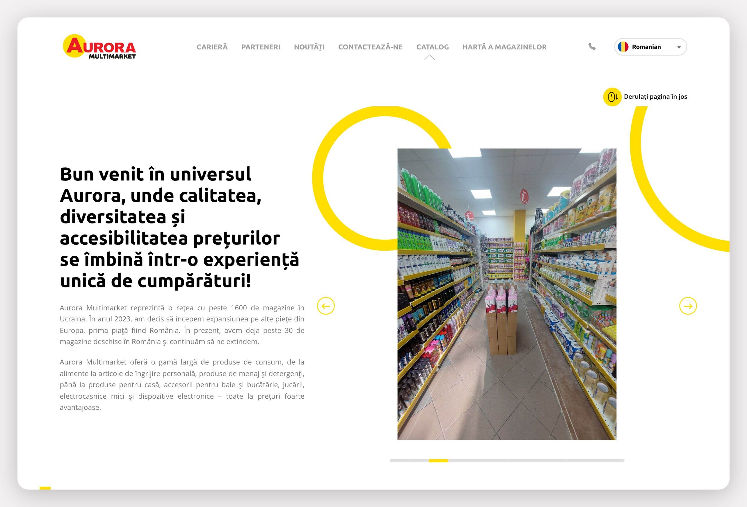 Avrora - Corporate websites