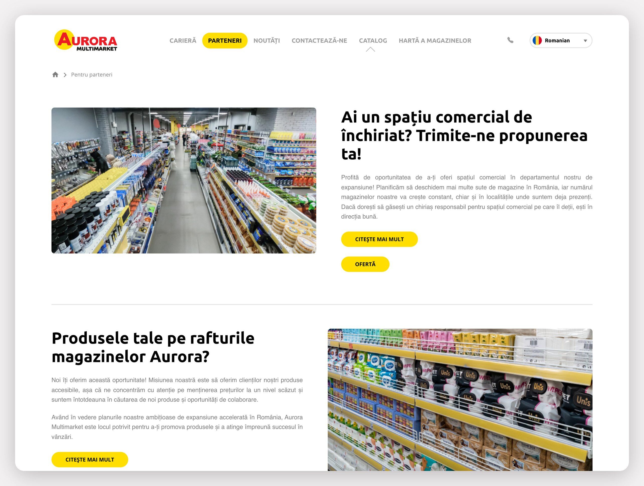Avrora - Corporate websites - фото 6