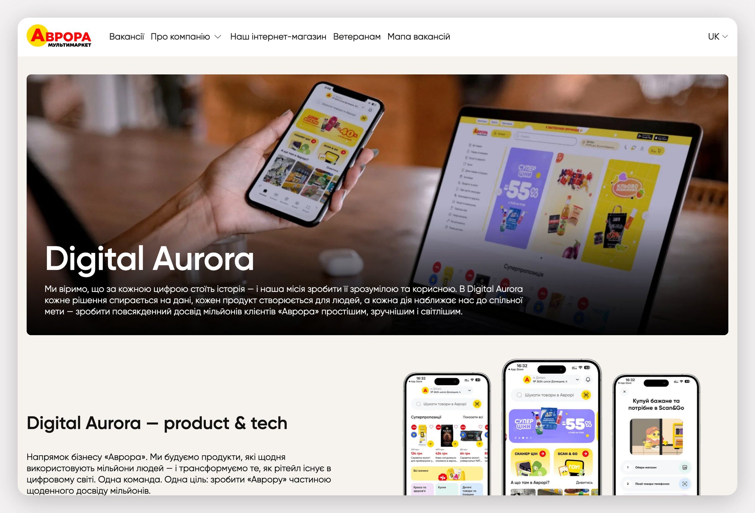 Avrora - Careers website - фото 4